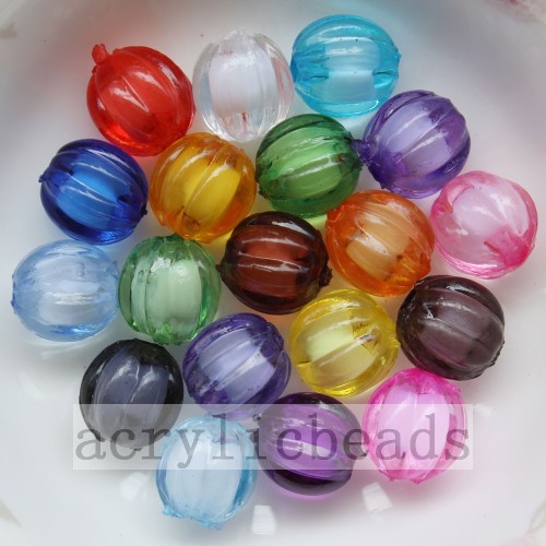 Clear crystal wholesale round acrylic inside beads