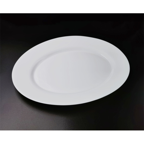 Hochwertige weiße Opal -Jade -Abendessen Sets