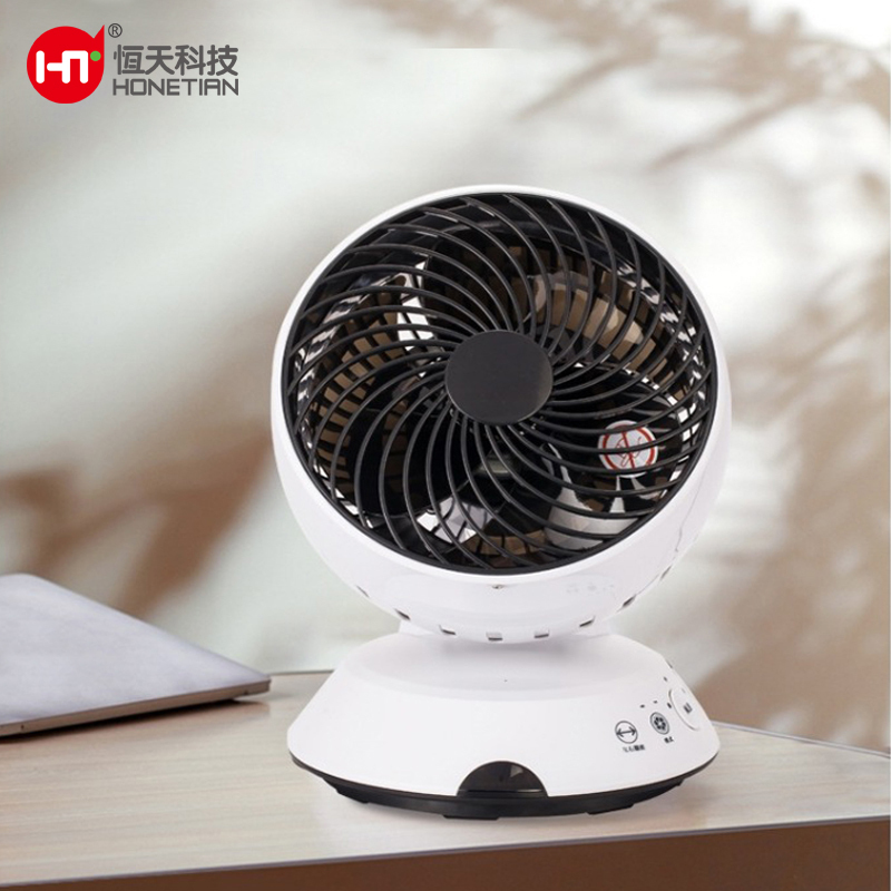 HONETIAN 3 speeds 3 modes 7 timer remote control powerful vortex 8 inches AC circulator table custom colors indoor plastics fan