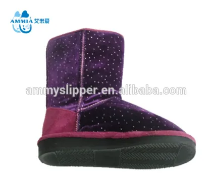 OEM women indoor Outdoor winterwarm TPR slippers and boots