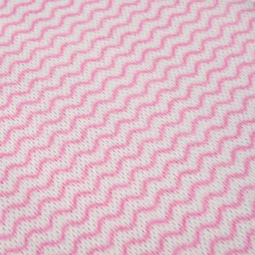 Environmental friendly materials red wave nonwoven