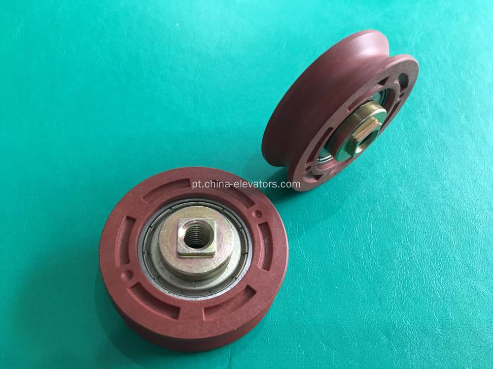 KM89628G02 Rolo de gancho de porta de 50 mm 50 * 14 * 6201ZV para elevadores KONE