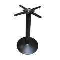 Industrial Heavy Duty Matt Black Cast Iron Coffee Metal Forged Iron Round Table Legs