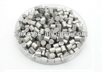 Customizable pure Niobium coating material high Purity 99.99% Nb pellets