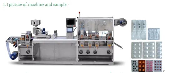 Blister packing machine