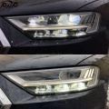 Farol de Matrix LED para Audi A8 S8 Quattro