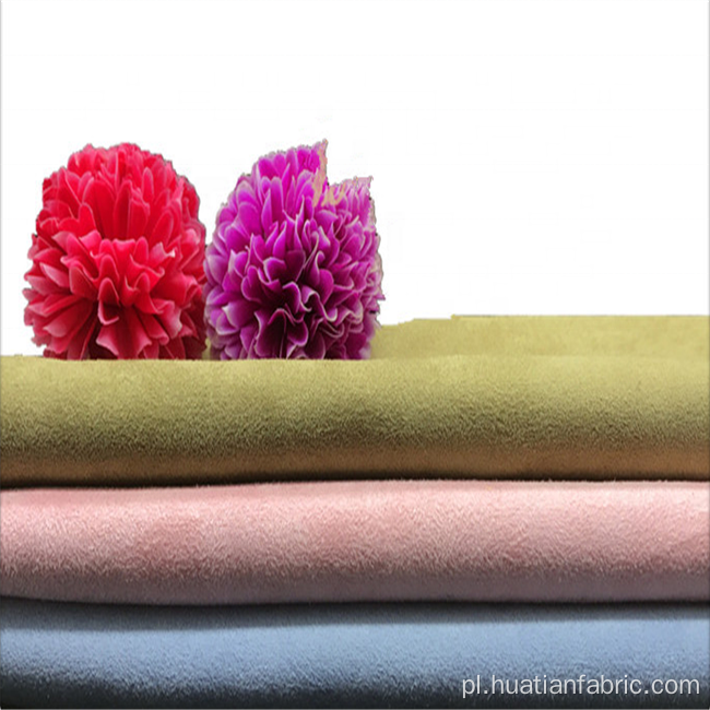 100% RPET Recycled Fleece and Faux Suede Fabric