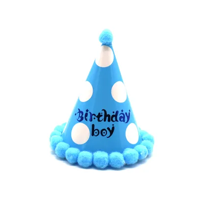 Paper Material Adult Kid Colorful Cone Party Hats