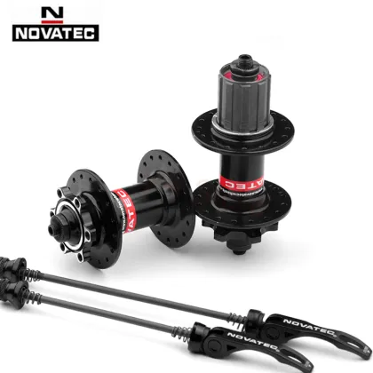 NOVATEC 32 Holes D481STBT & D482TSBT MTB Bike Hubs: 8, 9, 10, 11 Speed Compatibility for Bicycle HG Cassettes
