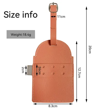 Custom Golf Tees Sleeve: Faux Leather Golf Accessory Holder