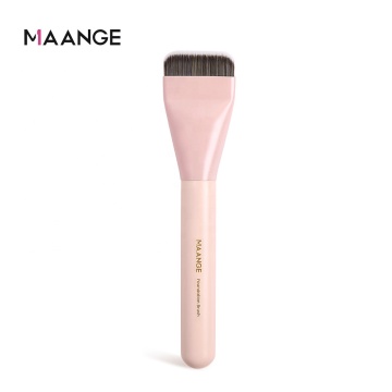 Custom Logo Professional Mask Brush with Wooden Handle for Cosmetics and Facial Masks