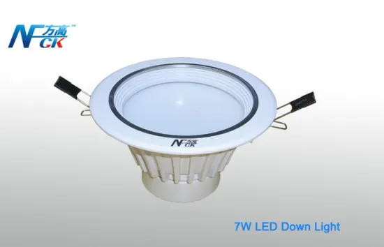 7w / 9w / 12w / 15w 120v Recessed Led Downlight , 500lm Led Down Lamp