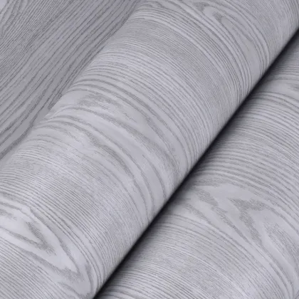 Home Decoration Wood Grain Wallpaper Decoration Interior