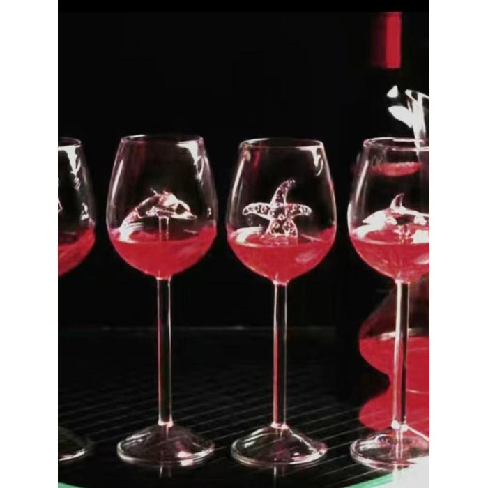 Cóctel Glass Stemware Copa de cristal hecha a mano