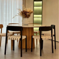Cadeiras de jantar ergonomicamente elegantes e elegantes delicadas