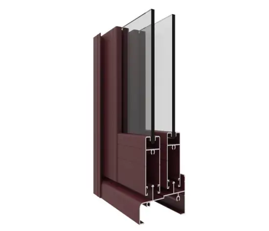 6063 aluminum profile for glass doors aluminium profile