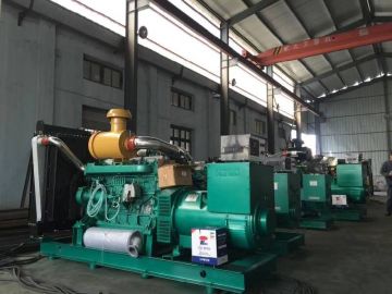 Open type water cooled 800kw three phase diesel generator set