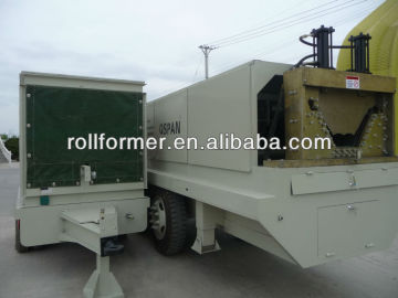 Self-support Changsheng K Q span arched roof forming machine CS-1250-800