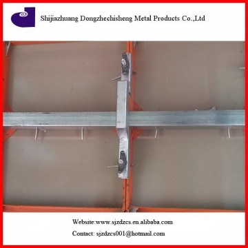 Carbon steel galvanized Square pipe construction formwork C type