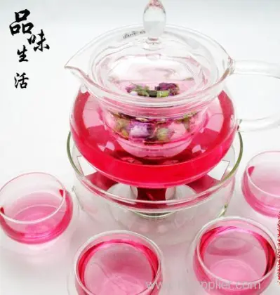 Glass Tea Pot Glass Strainers 
