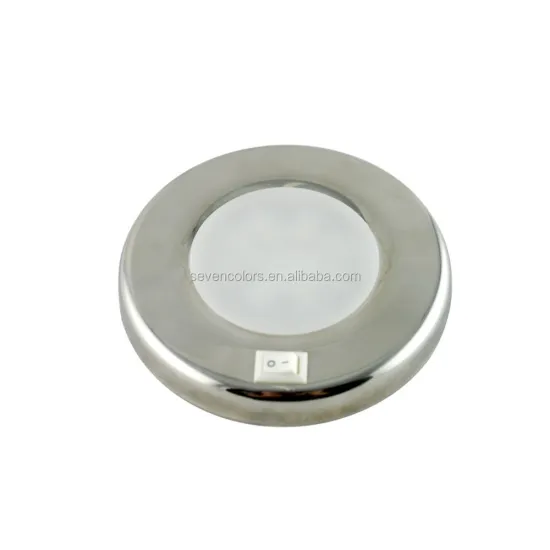 12V Switched Cabinet Light - Aluminum Small Downlight LED (SC-A132)