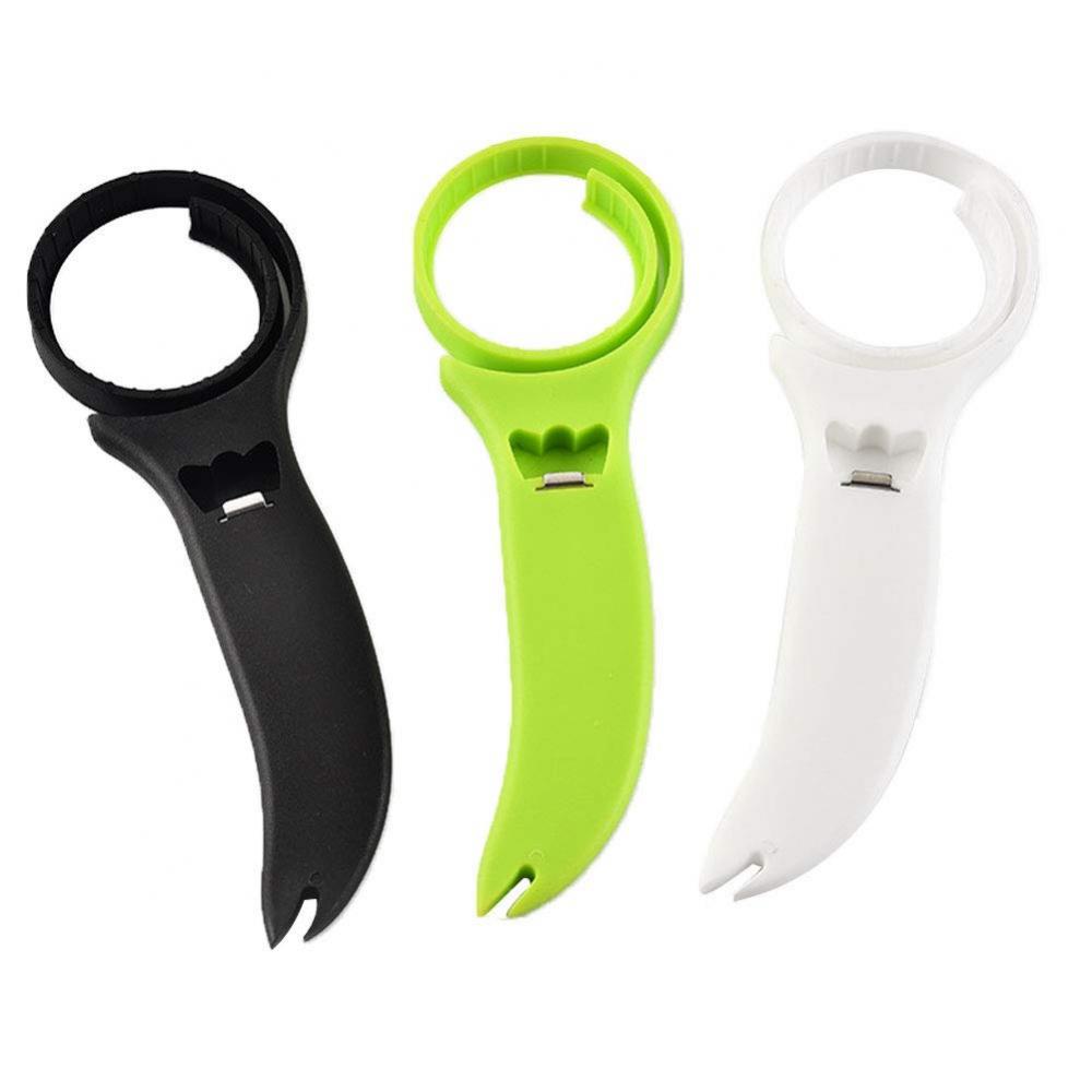 3 in 1 Adjustable Multifunction Plastic Bottle Opener