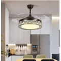 Woderful design black color ceiling fan light