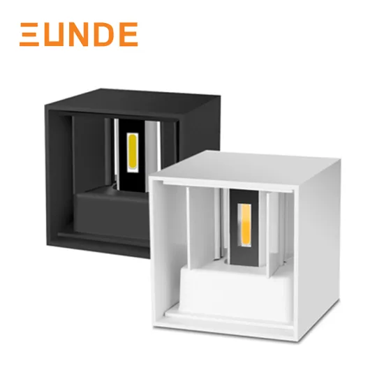 10W Aluminum Square Wall Lamp | Waterproof Modern LED Wall Light