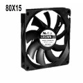 80x15 Twin rotation DC FAN A6 PC