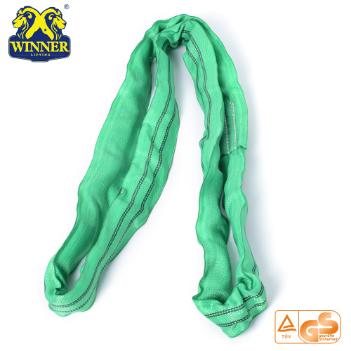 2 Ton High Quality Polyester Lifting Round Webbing Sling