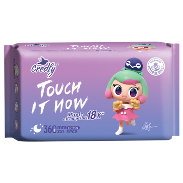 OEM ODM Custom Sanitary Napkins Disposable Breathable Pads Manufacturer