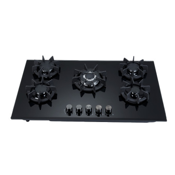 Modern Design 5 Burner Inbuilt Gas Stove