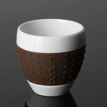 Ceramic Mugs, with Silicon Made for Bodum