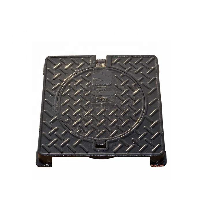 Square manhole cover