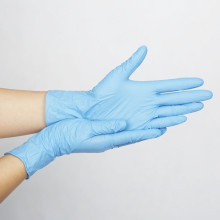 Blue Disposable Nitrile gloves for Medical use
