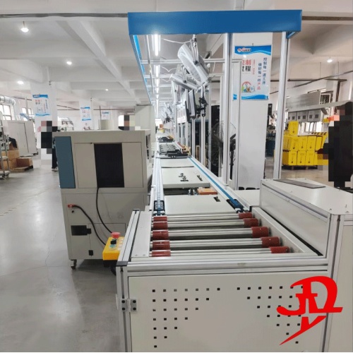 Sistema avanzado de línea de ensamblaje de máquinas de soldadura