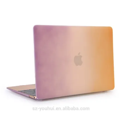 New Fashion Design rainbow color for apple computer covers