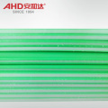 4x8 3-слойный сэндвич-лист HDPE, зеленый