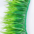 Handgjord plastfjäder av gräs korta leis