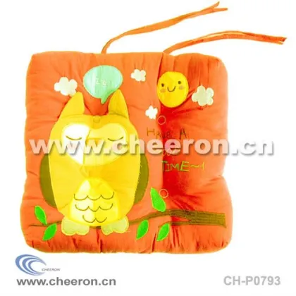 Orange Plush Cushion