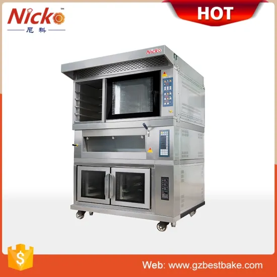 Convection Combi Deck Oven Bread Machines with Bread Proofer