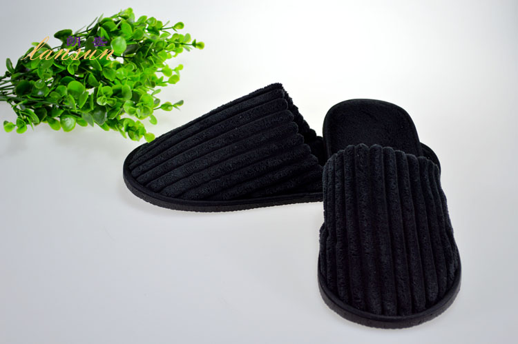 Cotton Velvet Disposable Slippers