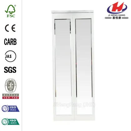 Basement Timely Double Interior Folding Stacking Doors