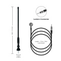 Antena de coche de radio FM/AM de goma flexible