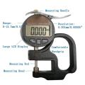 Digital thickness gauge meter measure for glass paper