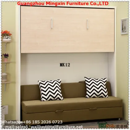 Trade Assurance bunk bed wood bunk bed with desk hidden bed frame