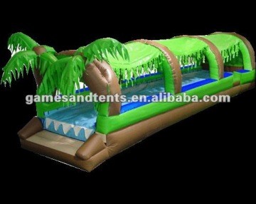 PVC inflatable slip n slide,surfing water slide for adult A4009