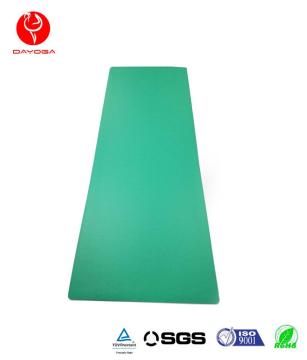 High quality natural rubber base anti slip customized design pu yoga mat