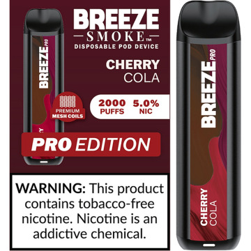 Ebay Breeze Pro 2000 Puffs Vape Bar Disposable