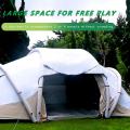 3-4 Persons Outdoor 3 Seasons Double-deck Inflatable Tent